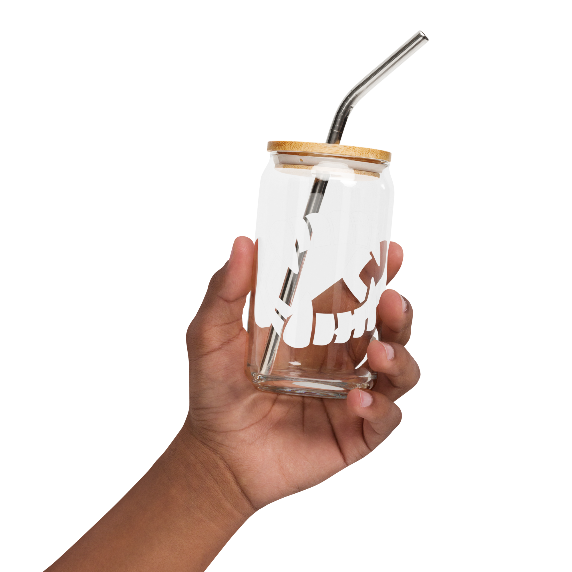 Chompers Can-Shaped Glass