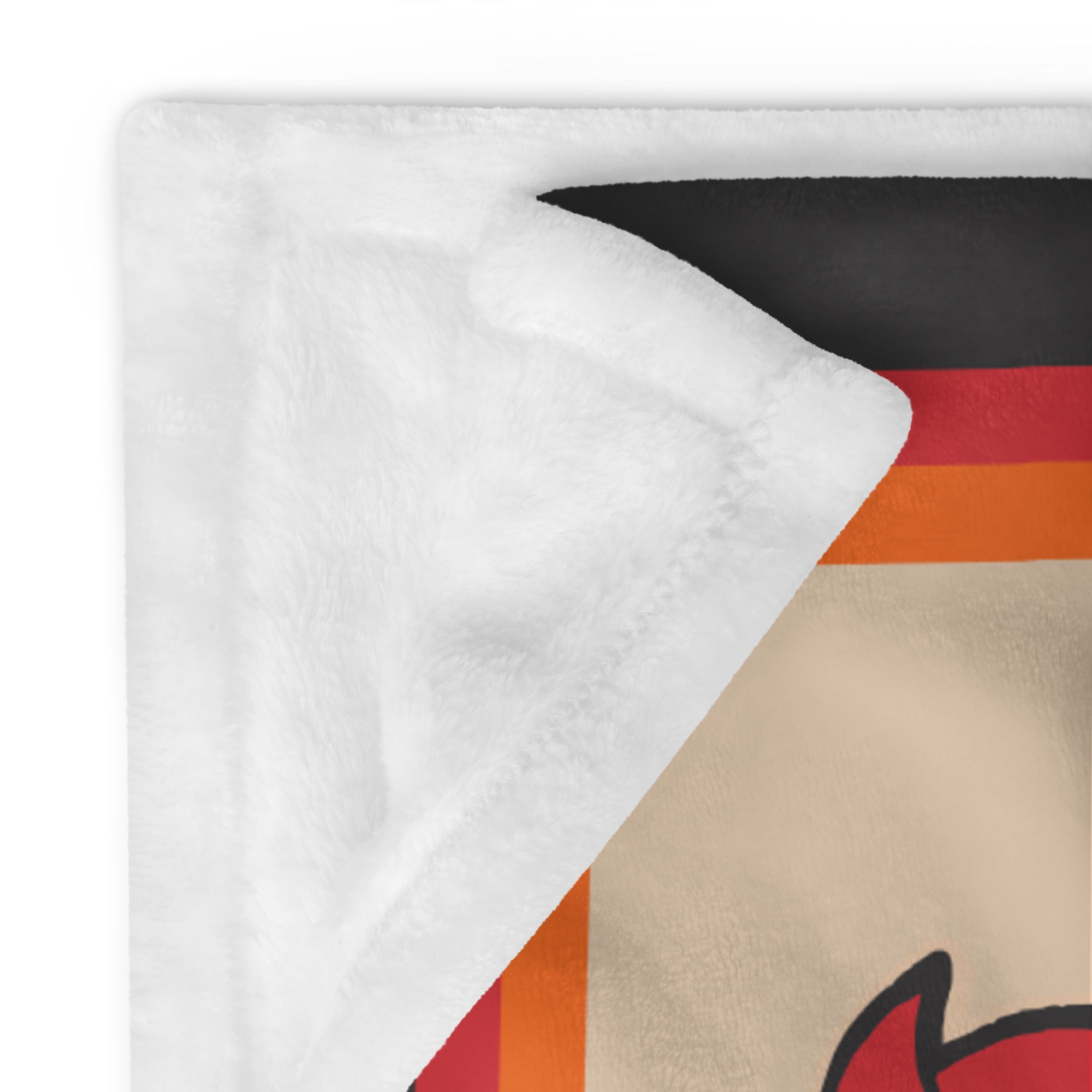 Fear No Evil Throw Blanket