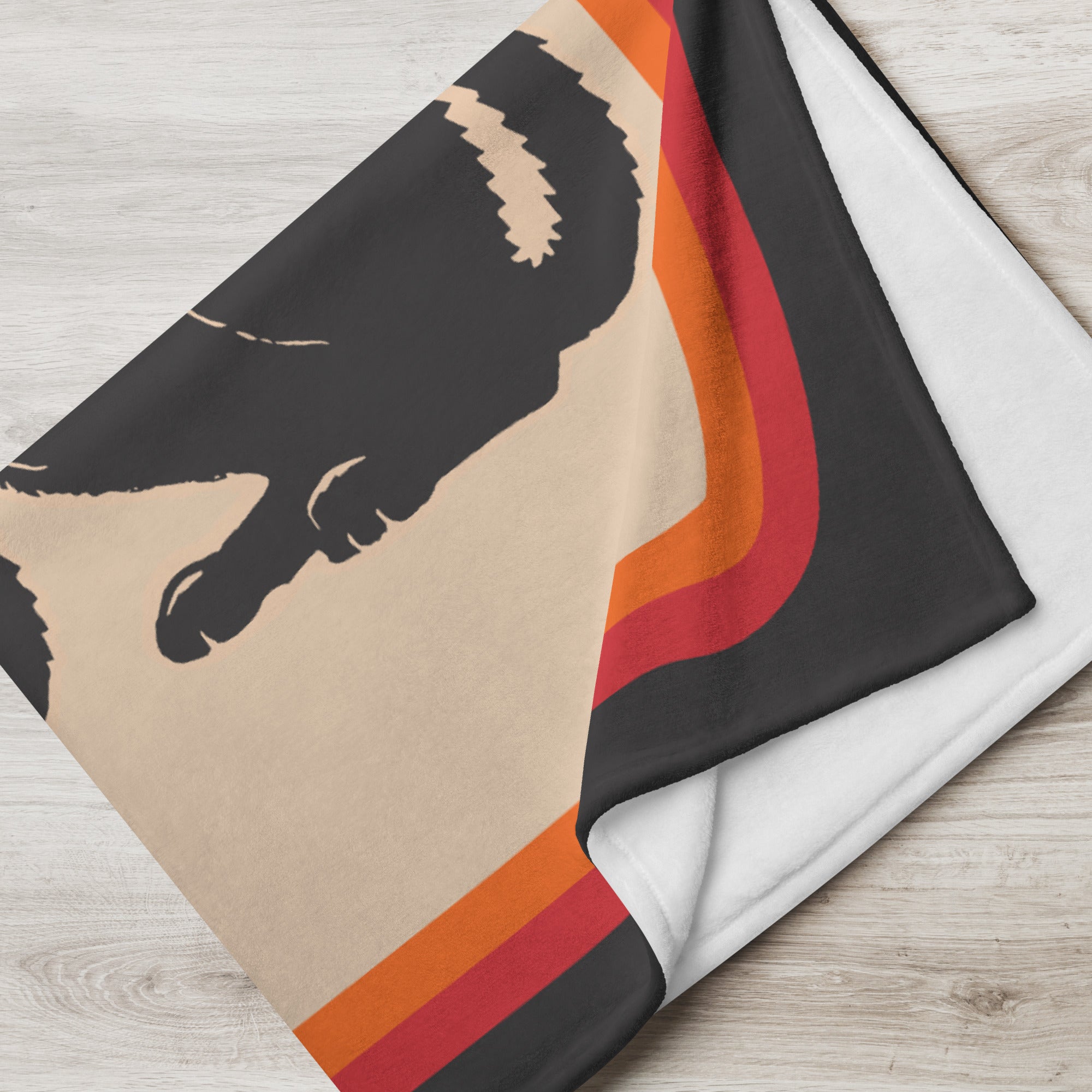 Fear No Evil Throw Blanket