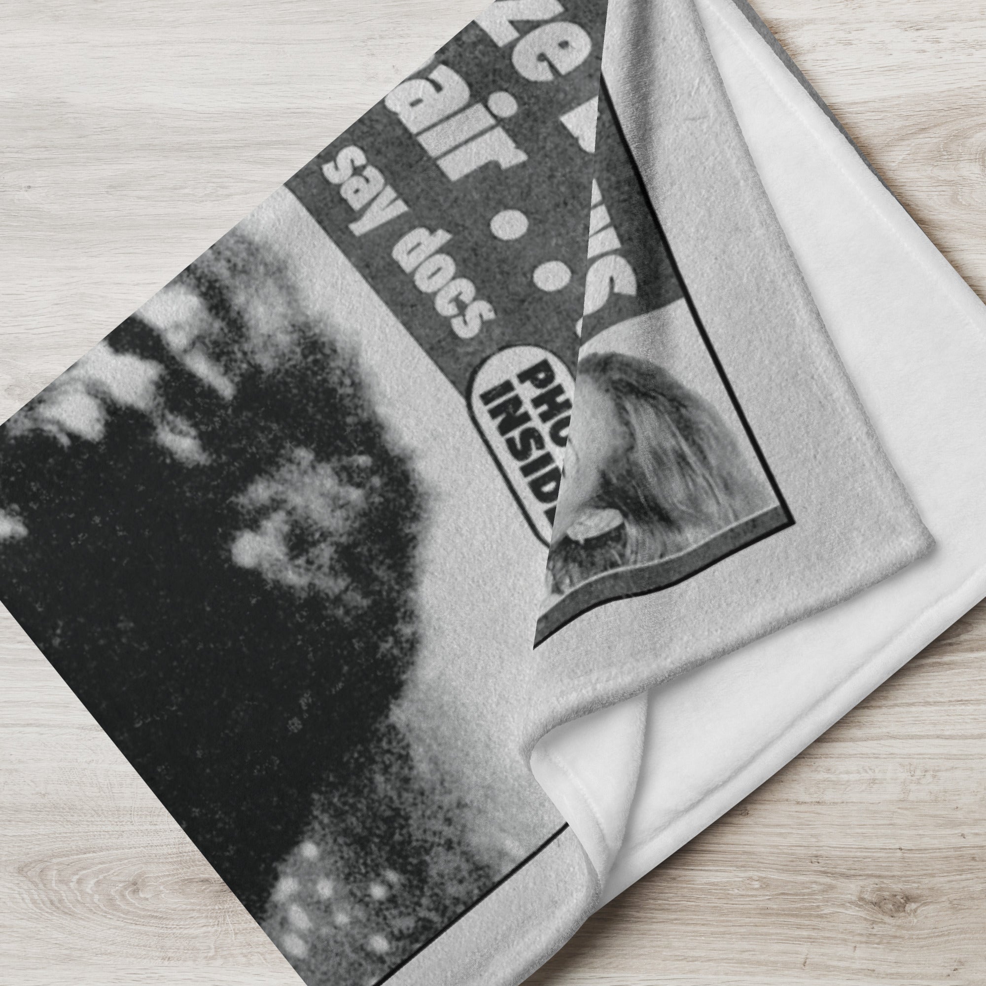 Weekly World News® Bigfoot Throw Blanket