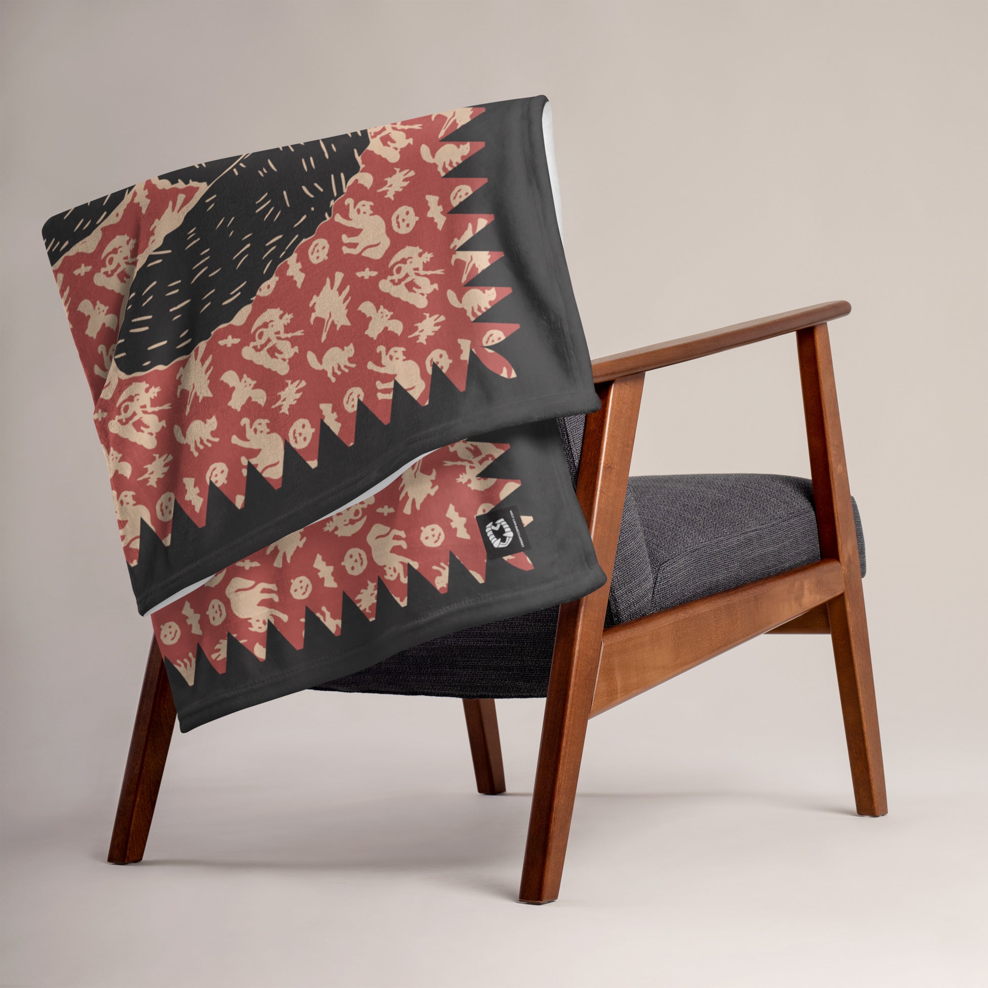 Funky Cat Throw Blanket