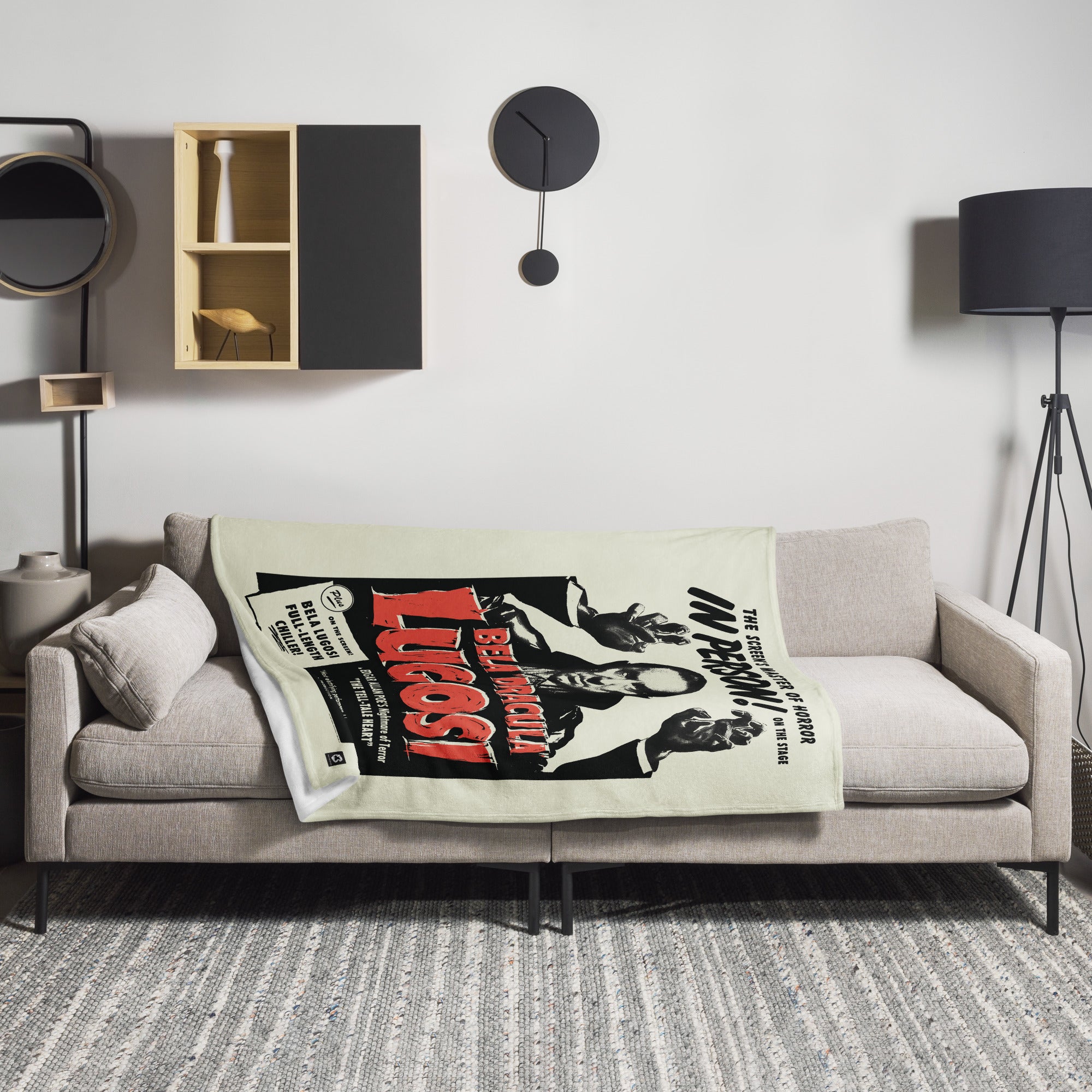 Bela Lugosi™ Dracula Throw Blanket