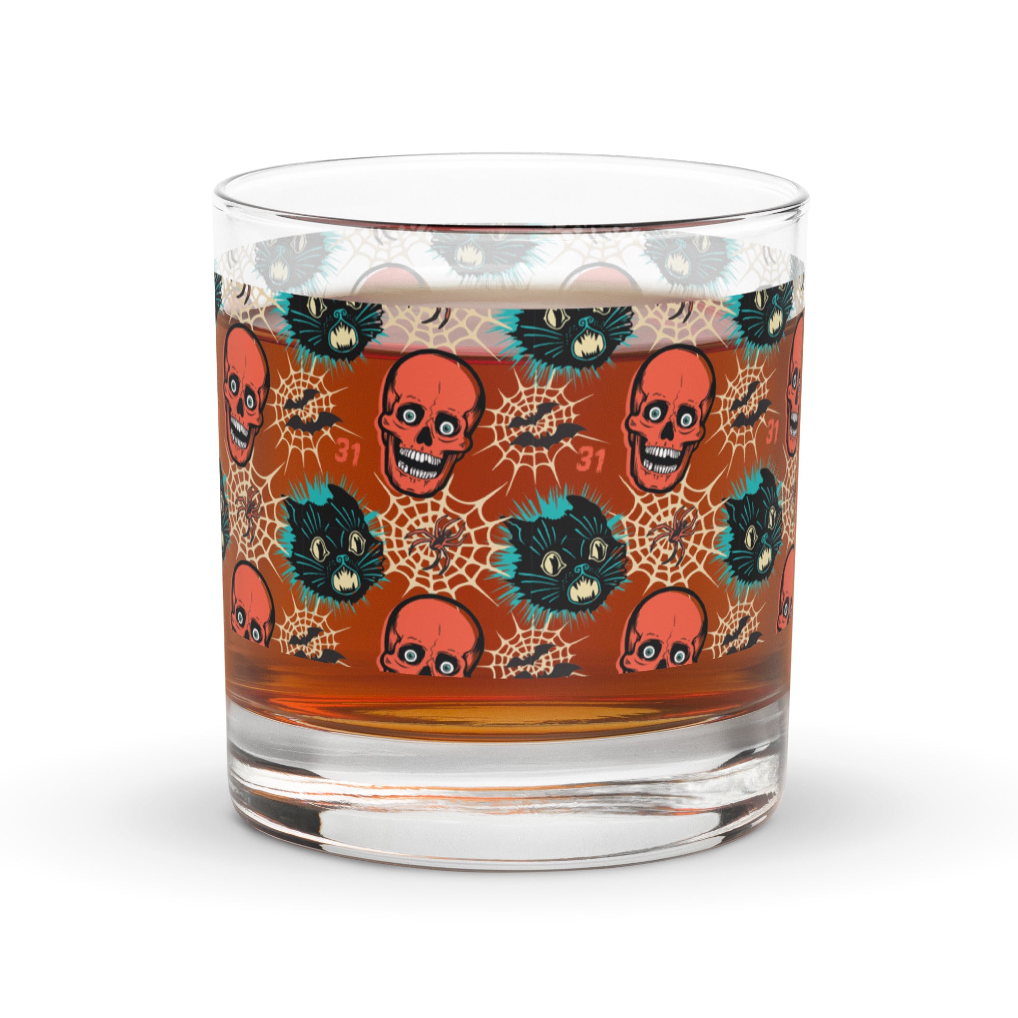 Simply Spooky Rocks Glass
