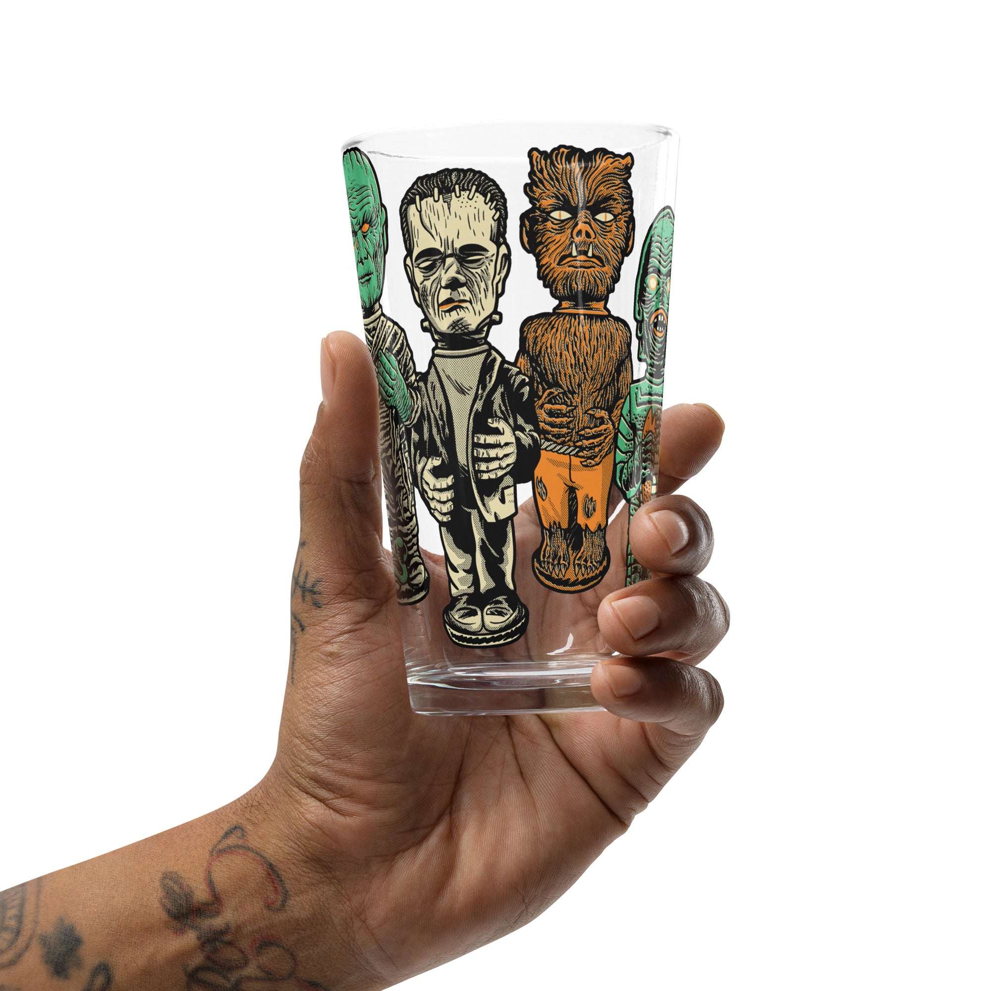 Blood Bath Shaker Pint Glass