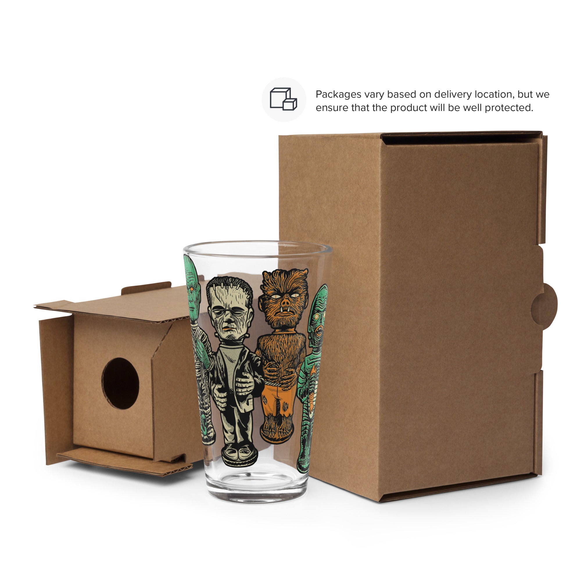 Blood Bath Shaker Pint Glass