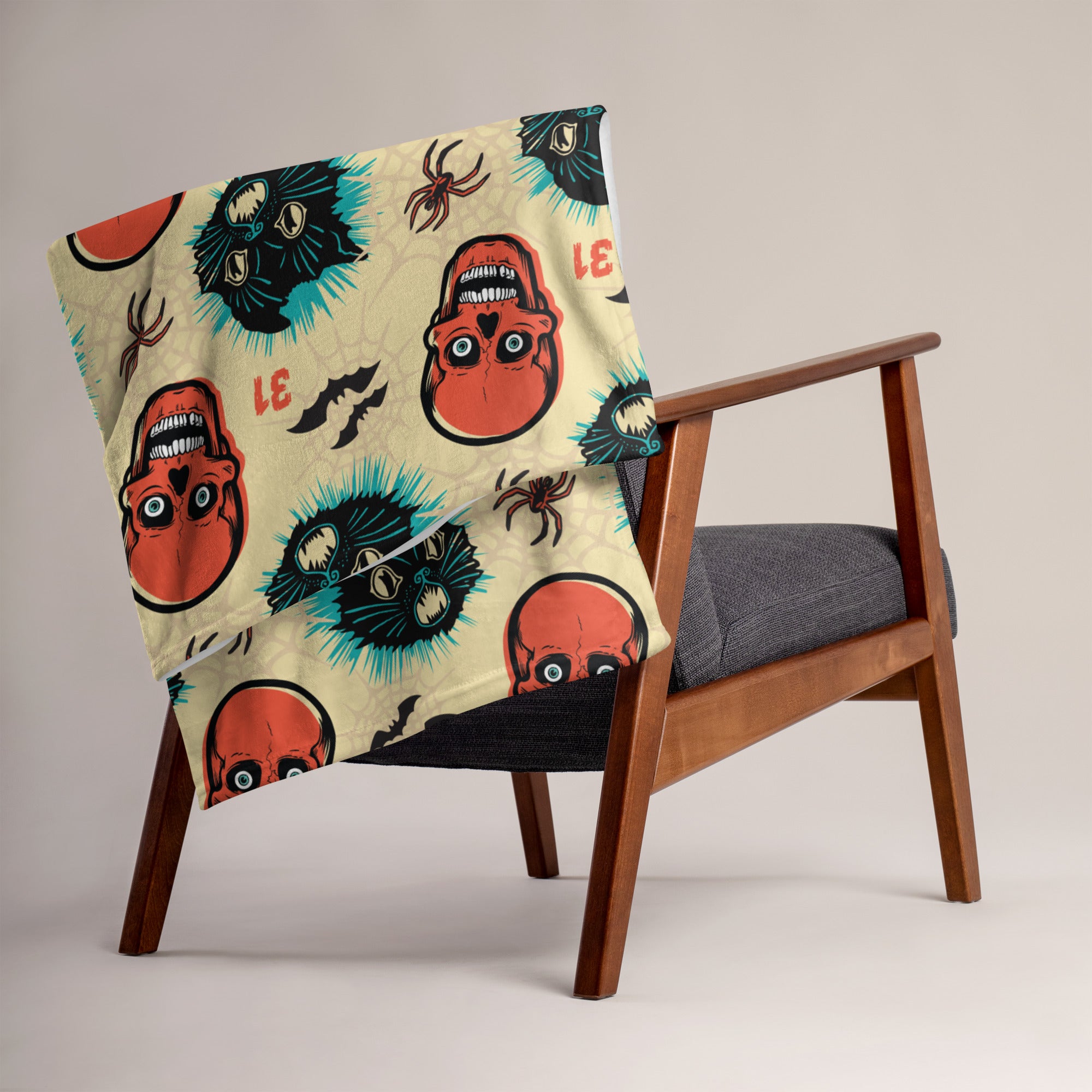 Simply Spooky Throw Blanket