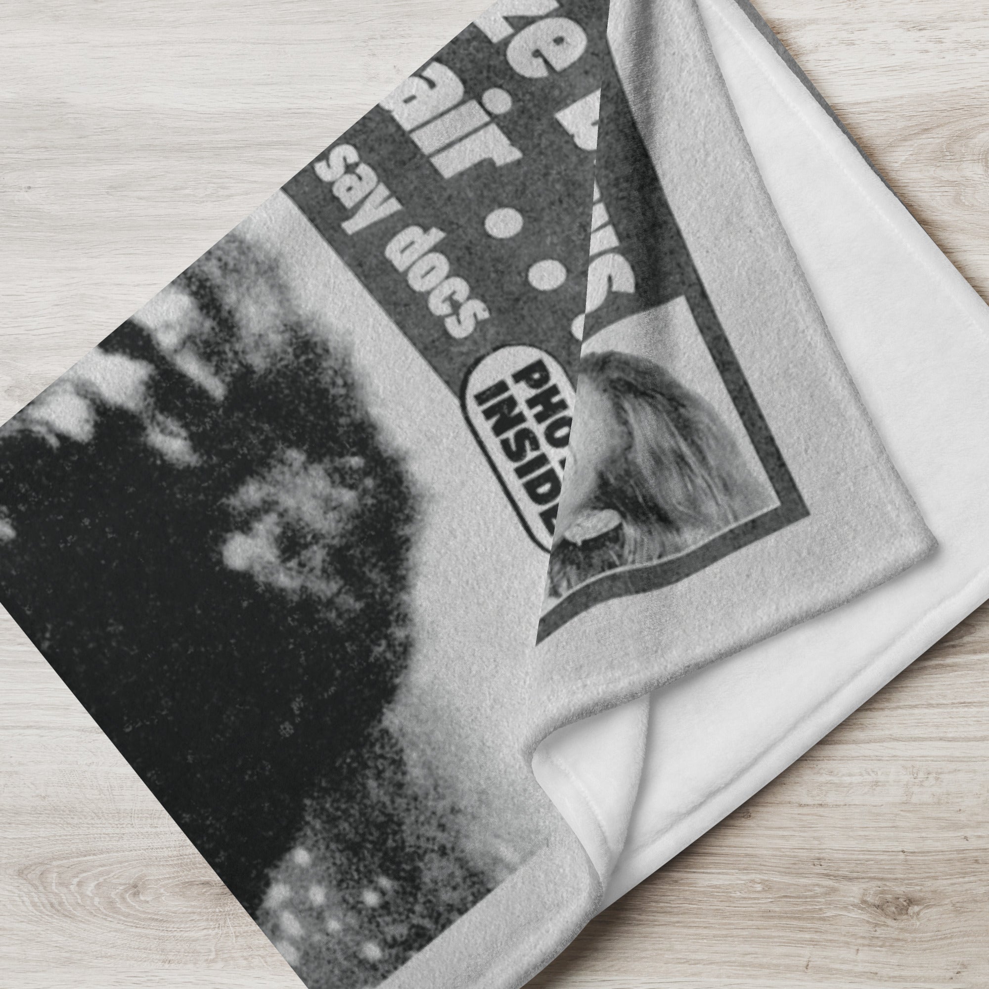 Weekly World News® Bigfoot Throw Blanket